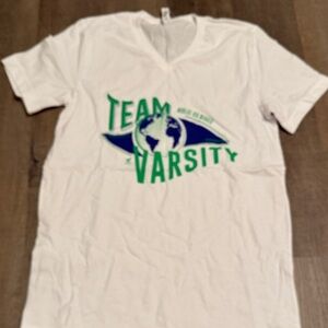 Bella Canvas White Team Varsity Tee